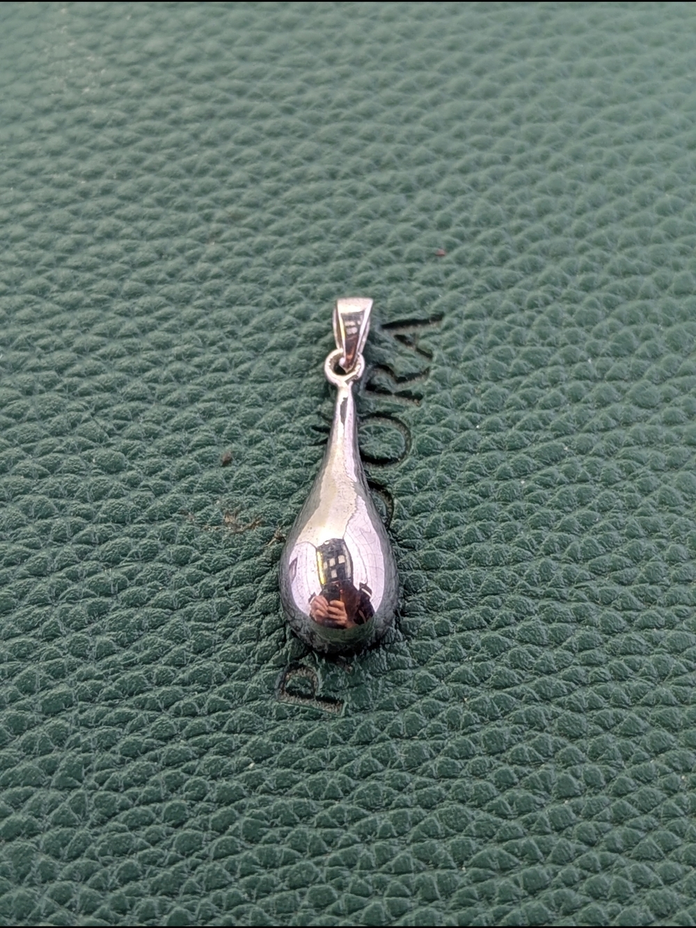 ✨ Solid 925 Sterling Silver Teardrop Pendant High-Polish Waterdrop ✨